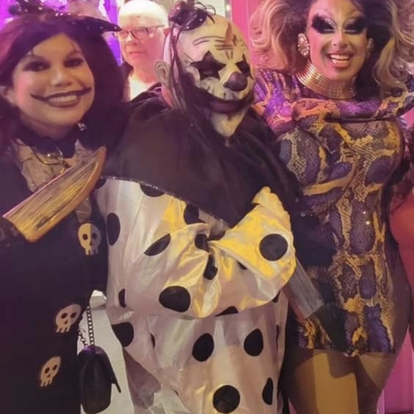 Mens XL Killer Clown Holloween Costume - Picture 3 of 3